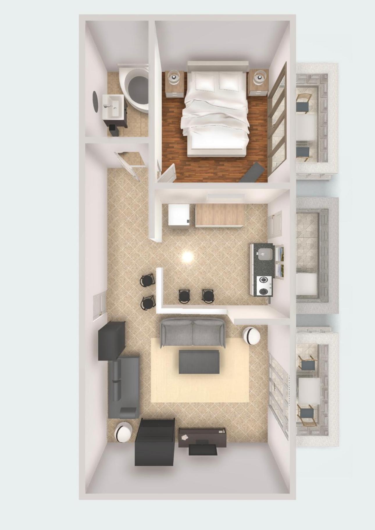 Bird Nest 2 Room Apartment ブカレスト エクステリア 写真